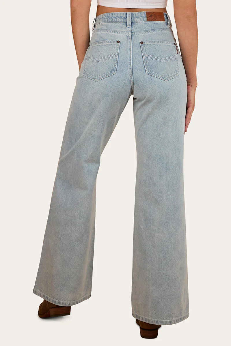 April Womens High Rise Wide Leg Jean - Image 2
