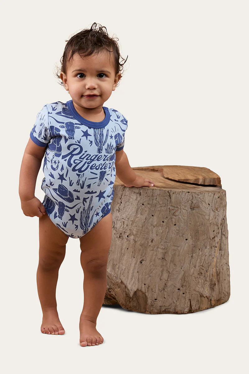 Boot Scootin Babies SS Romper - Image 11