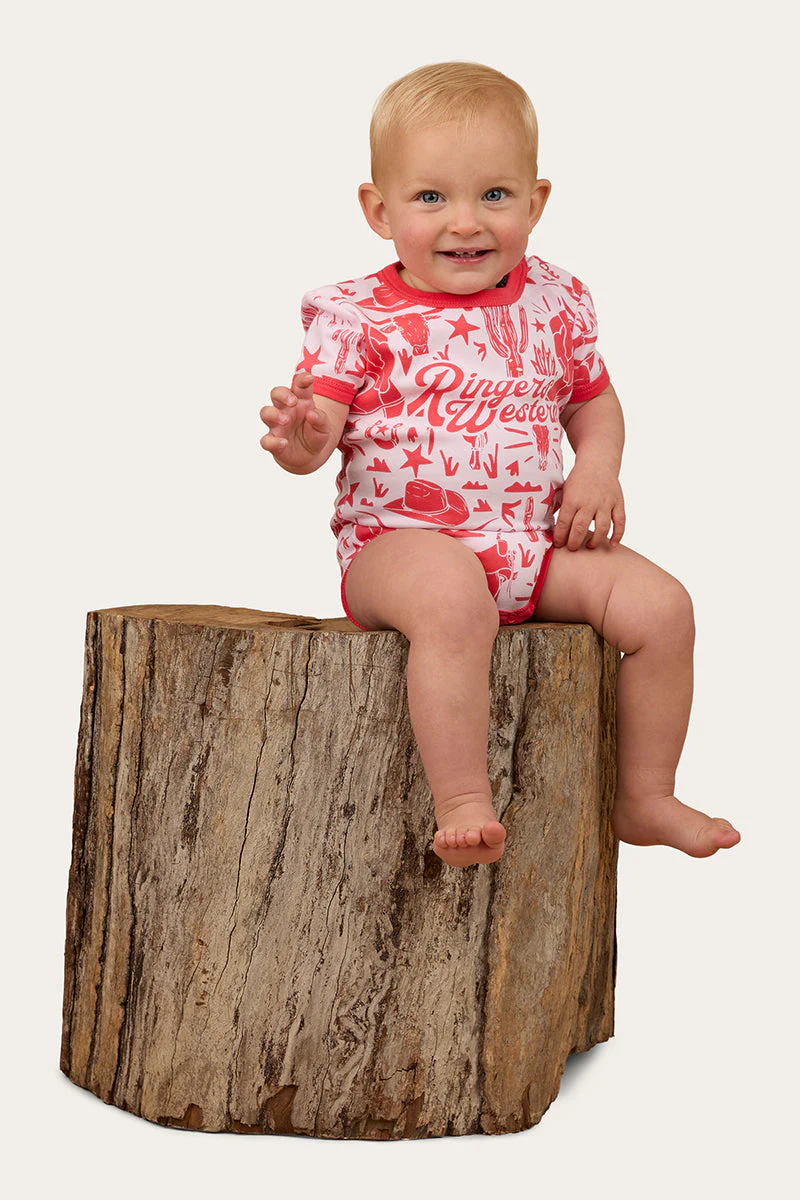 Boot Scootin Babies SS Romper - Image 4