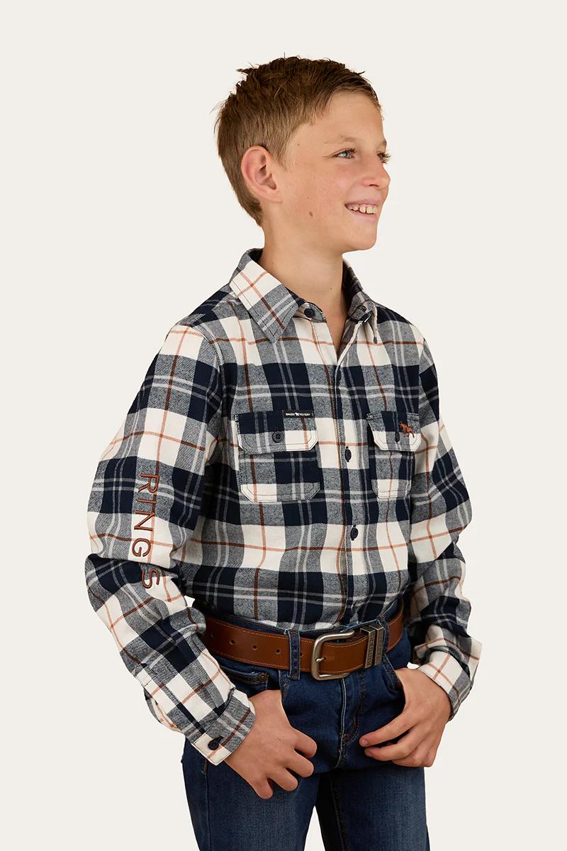 Rory Kids Flannel Shirt - Image 14