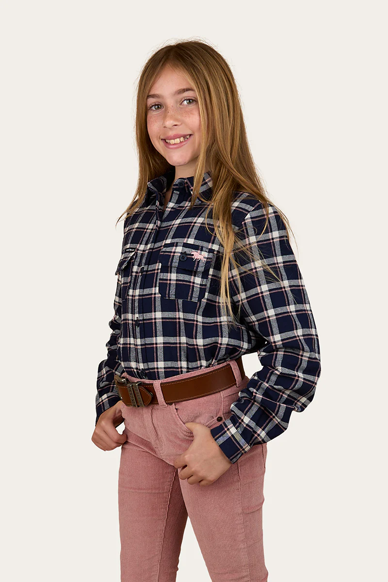 Rory Kids Flannel Shirt - Image 5
