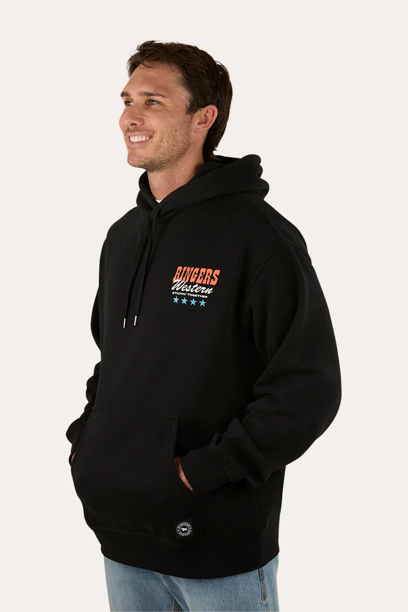 Stickin Together Mens Pullover Hoodie - Image 2